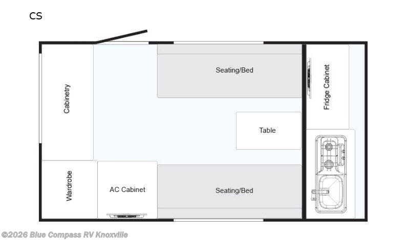 2018 NuCamp T@B 320 CS - Used Travel Trailer For Sale by Blue Compass RV Knoxville in Louisville, Tennessee
