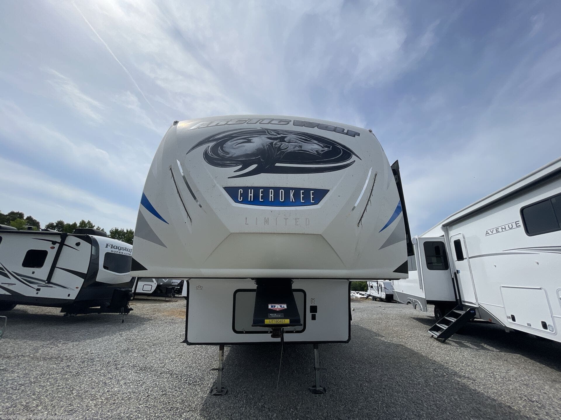 Used 2019 Forest River Cherokee Arctic Wolf 295QSL8 available in Louisville, Tennessee