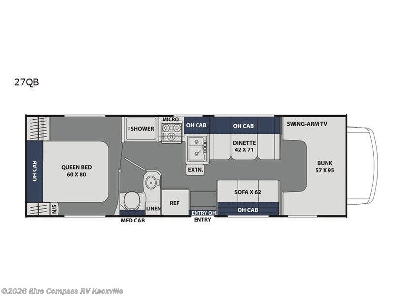 2019 Coachmen Freelander 27QB Chevy 4500 - Used Class C For Sale by Blue Compass RV Knoxville in Louisville, Tennessee