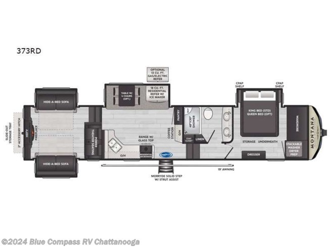 2023 Keystone Montana High Country 373RD - New Fifth Wheel For Sale by Northgate RV Center in Ringgold, Georgia