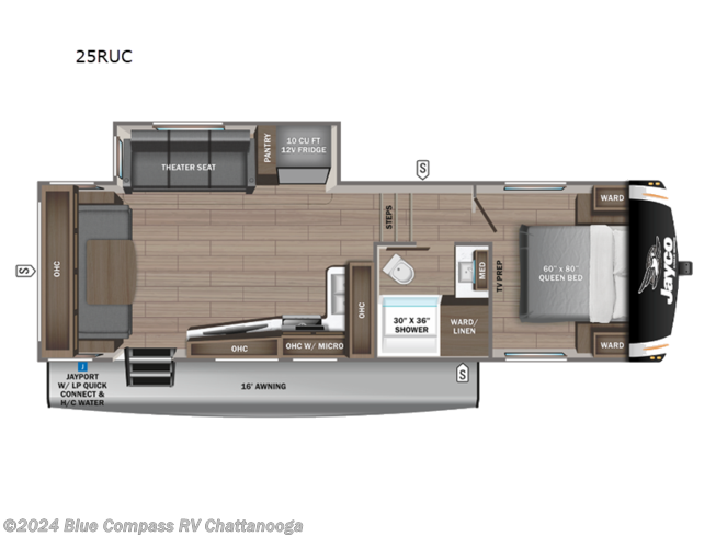 2024 Jayco Eagle HT 25RUC - New Fifth Wheel For Sale by Blue Compass RV Chattanooga in Ringgold, Georgia