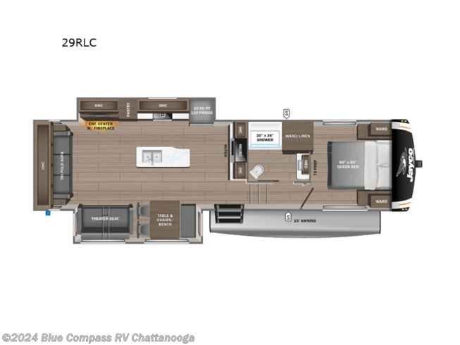 2024 Jayco Eagle HT 29RLC - New Fifth Wheel For Sale by Blue Compass RV Chattanooga in Ringgold, Georgia