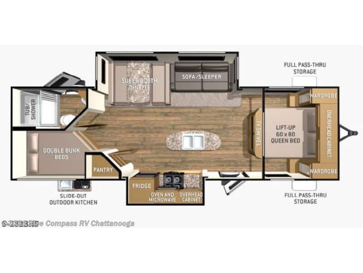 Used 2015 Cruiser RV Shadow Cruiser 282bhs available in Ringgold, Georgia