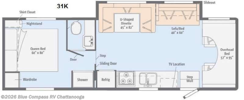 2014 Winnebago Minnie Winnie 31K RV for Sale in Ringgold, GA 30736 ...