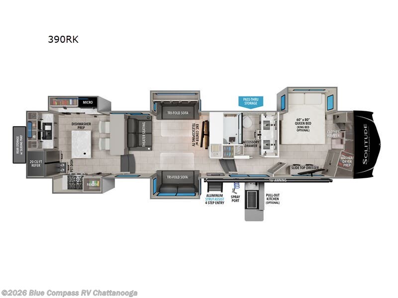 2026 Solitude 390RK by Grand Design from Blue Compass RV Chattanooga in Ringgold, Georgia