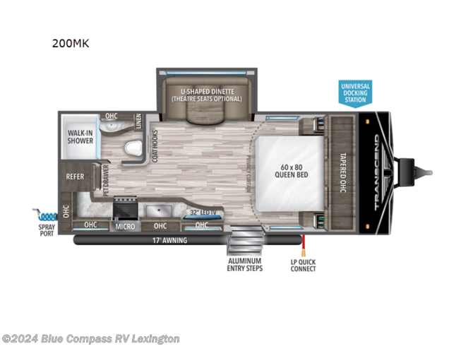 2024 Grand Design Transcend Xplor 200MK - New Travel Trailer For Sale by Blue Compass RV Lexington in Lexington, Kentucky