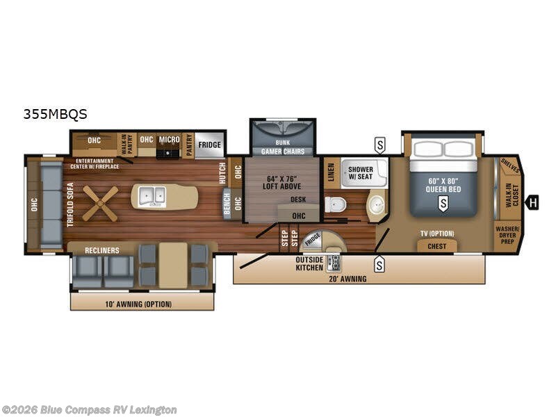 2018 Jayco Eagle 355MBQS RV for Sale in Lexington, KY 40505 | UT12407 ...