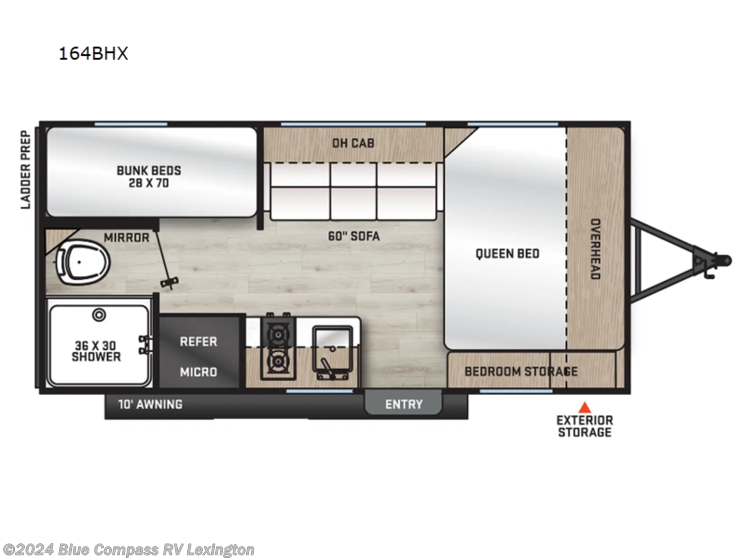 New 2024 Coachmen Catalina Summit Series 7 164BHX available in Georgetown, Kentucky