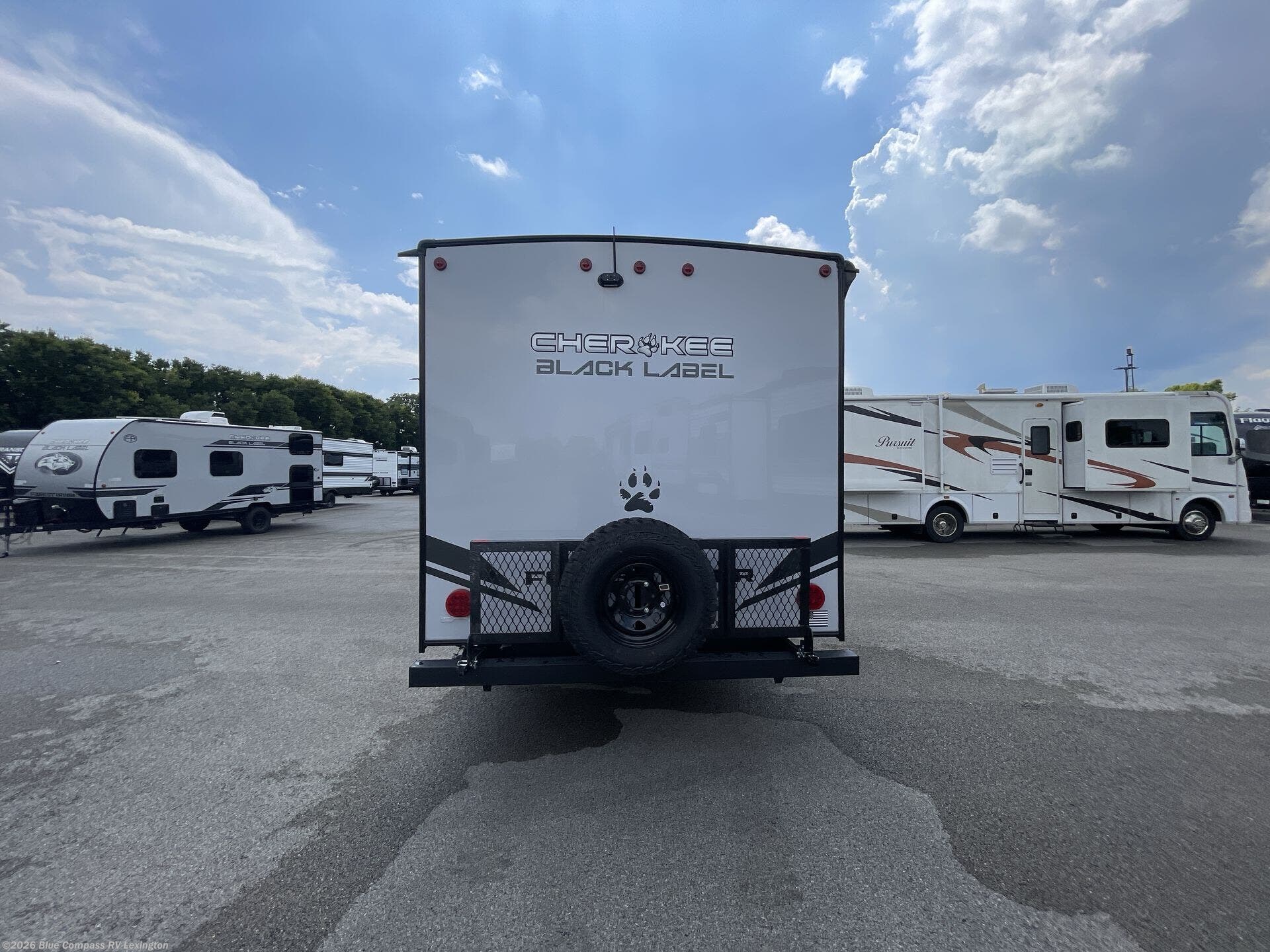 2026 Cherokee Wolf Pup Black Label 16FQWBL by Forest River from Blue Compass RV Lexington in Georgetown, Kentucky