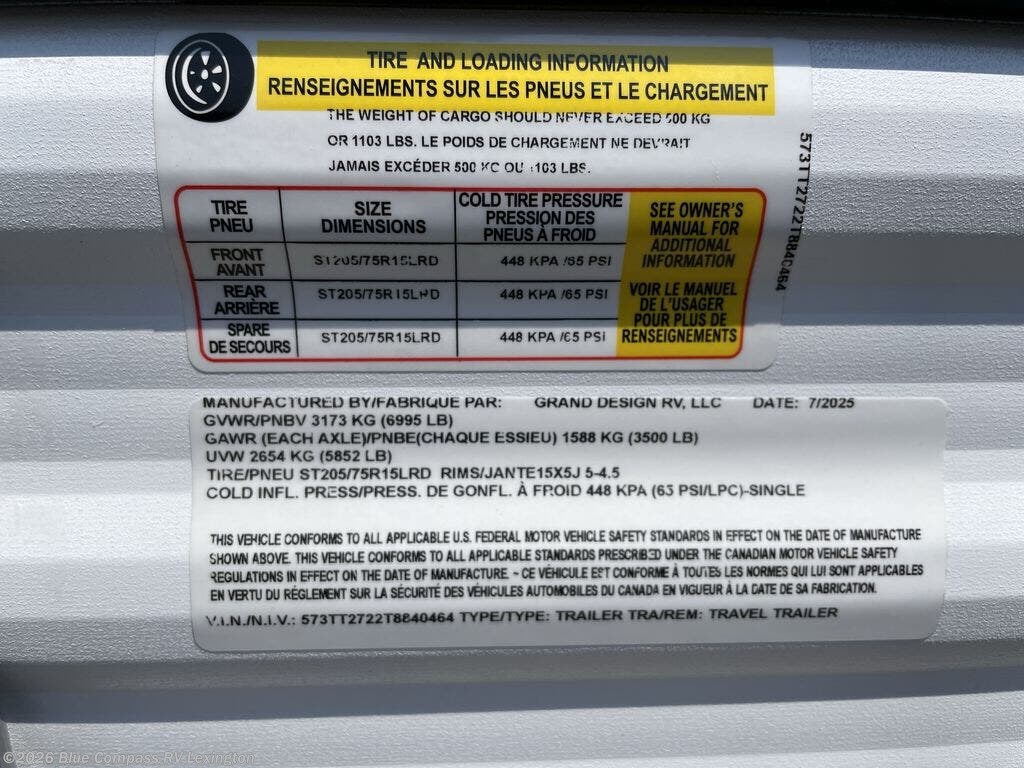 2026 Transcend Xplor 23BHX by Grand Design from Blue Compass RV Lexington in Georgetown, Kentucky