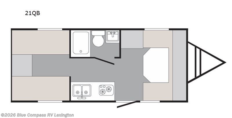 2020 Sunset Park RV Sun-Lite 21QB - Used Travel Trailer For Sale by Blue Compass RV Lexington in Georgetown, Kentucky