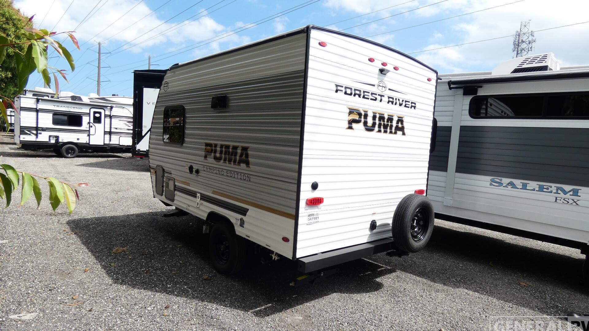 2026 Puma Camping Edition 123RDCE by Forest River from General RV Center in West Palm Beach, Florida