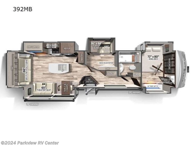 2022 Palomino River Ranch 392MB - New Fifth Wheel For Sale by Parkview RV Center in Smyrna, Delaware