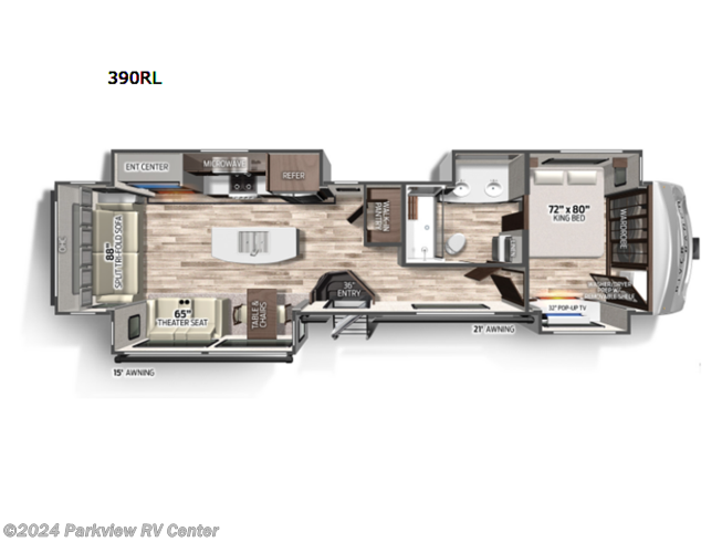2022 Palomino River Ranch 390RL - New Fifth Wheel For Sale by Parkview RV Center in Smyrna, Delaware