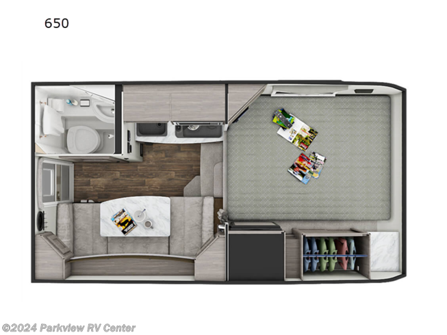 2023 Lance Lance Truck Campers 650 - New Truck Camper For Sale by Parkview RV Center in Smyrna, Delaware
