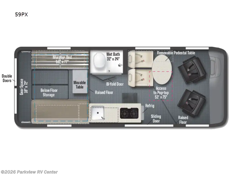 2025 Winnebago Solis 59PX - New Class B For Sale by Parkview RV Center in Smyrna, Delaware