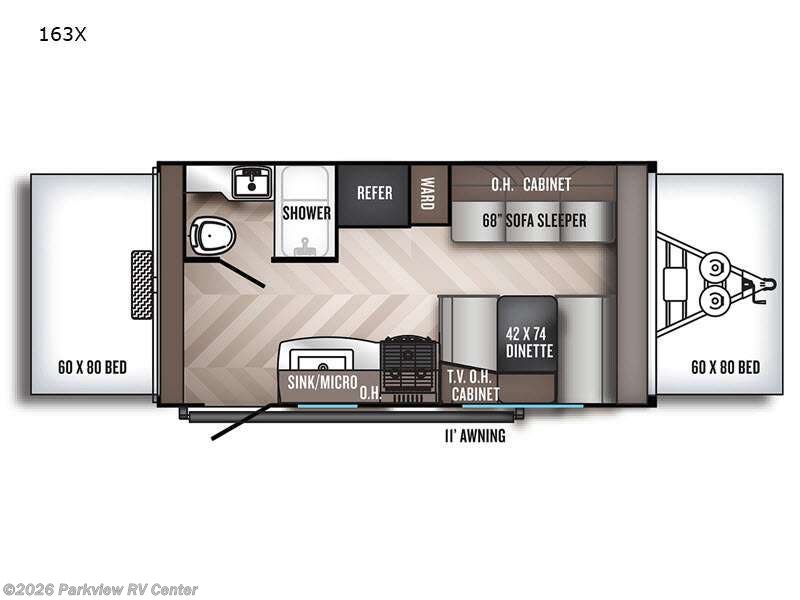 2021 Palomino Solis 163X - Used Travel Trailer For Sale by Parkview RV Center in Smyrna, Delaware