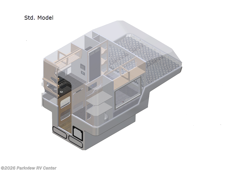 2026 Northern Lite 610 Std Model - New Truck Camper For Sale by Parkview RV Center in Smyrna, Delaware