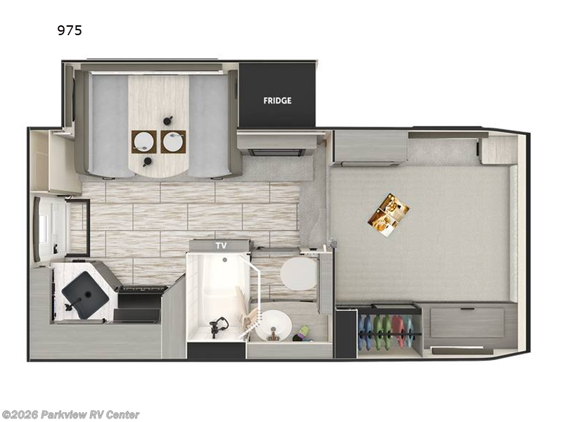 2022 Lance Lance Truck Campers 975 - Used Truck Camper For Sale by Parkview RV Center in Smyrna, Delaware features Slideout