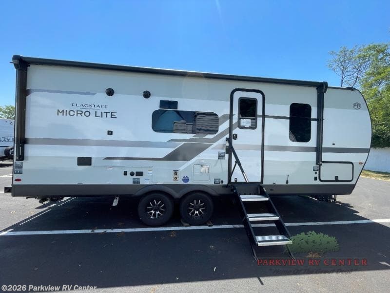 2026 Flagstaff Micro Lite 25DBH by Forest River from Parkview RV Center in Smyrna, Delaware
