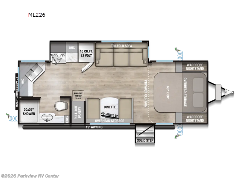 2026 Alliance RV Delta Ultra Lite ML226 - New Travel Trailer For Sale by Parkview RV Center in Smyrna, Delaware features Slideout