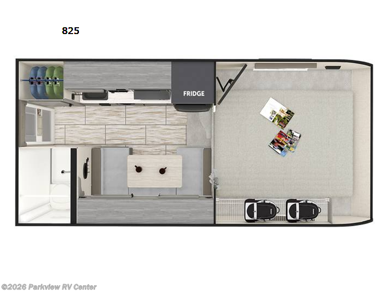 2027 Lance Lance Truck Campers 825 - New Truck Camper For Sale by Parkview RV Center in Smyrna, Delaware