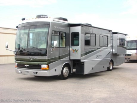 &lt;p&gt;&amp;nbsp;&lt;/p&gt;

&lt;p&gt;This 2006 Fleetwood Discovery is loaded with all that you would expect from such a desirable coach.&amp;nbsp; Features include TV, satellite dish, satellite radio, ultra leather, solid surface counter tops, convection microwave oven, large pantry, built in coffee maker, large four door refrigerator, built in washer/dryer, automatic generator, power awning, alloy wheels, and central vacuum. For complete information call us toll free at 888-545-8314.&lt;/p&gt;
