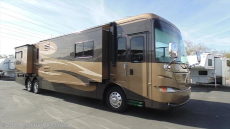 &lt;p&gt;&lt;span style=&quot;font-family:arial,helvetica,sans-serif; font-size:12px&quot;&gt;This is a high-line tag axle motorhome for the serious&amp;nbsp;&lt;/span&gt;&lt;span style=&quot;background-color:rgb(255,255,255); font-family:arial,helvetica,sans-serif; font-size:12px&quot;&gt;RV&#39;er&lt;/span&gt;&lt;span style=&quot;font-family:arial,helvetica,sans-serif; font-size:12px&quot;&gt;. If luxury is what you&#39;re looking for this is a must see. Be sure to call 866-733-2829 for a complete list of options on this rv as it&#39;s sure to go quick.&lt;/span&gt;&lt;/p&gt;
