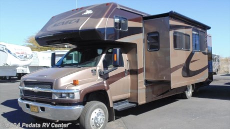 &lt;p&gt;This is a Super Duty Class C rv with the DuraMax Diesel. Loaded with options and ready for the road. Be sure to call 866-733-2829 for a complete list of equipment on this motorhome before it&#39;s too late.&amp;nbsp;&lt;/p&gt;
