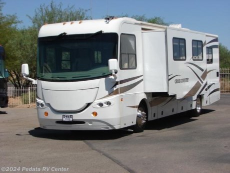 &lt;p&gt;&amp;nbsp;&lt;/p&gt;

&lt;p&gt;This 2007 Coachmen Cross Country gives you a lot of bang for the buck with very low miles and an equally amazing low price.&amp;nbsp; Features include: automatic leveling jacks, back-up camera, exhaust brake, china commode, satellite radio, exterior shower, and a food pantry.&lt;/p&gt;
