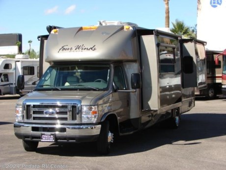 &lt;p&gt;&amp;nbsp;&lt;/p&gt;

&lt;p&gt;This 2009 Four Winds Siesta is a gorgeous coach that gives you a lot of luxury in a very small package.&amp;nbsp; Features include: full body paint, heated remote mirrors, back-up camera, fantastic fan, TV, DVD, satellite dish, glass shower, power awning, and fully automatic leveling jacks. For complete information call us toll free at 888-545-8314.&lt;/p&gt;
