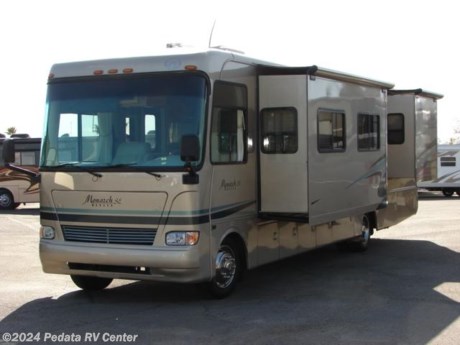 &lt;p&gt;&amp;nbsp;&lt;/p&gt;

&lt;p&gt;4.99% Financing with 10% down +TTL, OAC. NO COST TO YOU. This is not a misprint. &amp;nbsp;This 2006 Monaco Monarch is a wonderful class A with plenty of room and lots of extras.&amp;nbsp; Features include:&amp;nbsp; fully automatic leveling jacks, satellite dish, fantastic fan, back-up monitor, satellite radio, convection microwave oven, icemaker, thermal pane windows, power visor, day-night shades, and a bedroom skylight. For complete information call us toll free at 888-545-8314.&lt;/p&gt;
