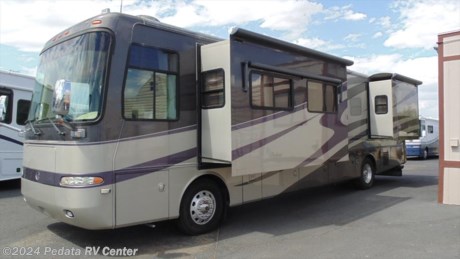 &lt;p&gt;A must see for the serious RV buyer. Loaded with extras like frig w/ ice maker, washer/dryer, satellite and more. With only 19,201 miles it&#39;s sure to go quick. Call 866-733-2829 for a complete list of options.&amp;nbsp;&lt;/p&gt;
