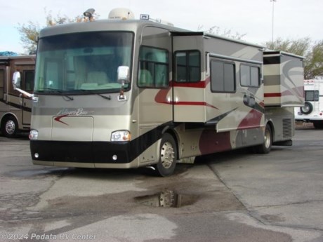 &lt;p&gt;&amp;nbsp;&lt;/p&gt;

&lt;p&gt;This 2005 Tiffin Allegro Bus is a beautiful coach with some wonderful feature to make you feel like you are traveling in luxury on your next trip.&amp;nbsp; Features include: solid wood throughout, ceramic tile floors, ultra leather, power visors, adjustable pedals, three way back up camera, large four door refrigerator with ice, solid surface counter tops, convection microwave oven, built-in washer/dryer, HD TV, DVD, VCR, satellite dish, spotlight, and smart wheel. For complete information call us toll free at 888-545-8314.&lt;/p&gt;
