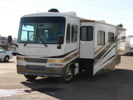 &lt;p&gt;&amp;nbsp;&lt;/p&gt;

&lt;p&gt;This 2006 Tiffin Allegro Bay is a beautiful class A with lots of extra features and all the quality that you could want.&amp;nbsp; Features include: power awning, large glass shower, skylight, thermal pane windows, sleeper sofa, two sinks, satellite radio, satellite dish, fully automatic leveling jacks, central vacuum, solid surface counter tops, convection microwave oven, fantastic fan, and a large pantry. For complete information call us toll free at 888-545-8314.&lt;/p&gt;
