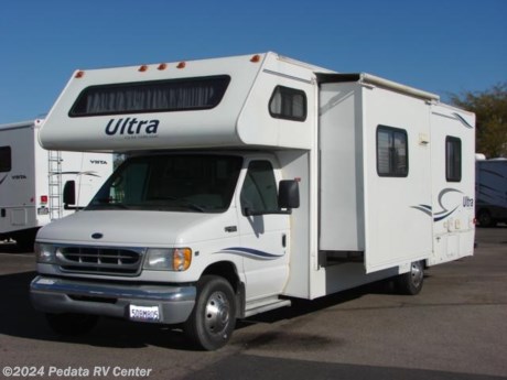 &lt;p&gt;&amp;nbsp;&lt;/p&gt;

&lt;p&gt;This 2003 Gulf Stream Ultra is a great little class C with some nice extras to make your next trip a comfortable and enjoyable one.&amp;nbsp; Features include: TV, DVD, two A/Cs, glass shower, spacious bathroom, lots of storage, stereo, CD, convection microwave oven, and a built-in generator. For complete information call us toll free at 888-545-8314.&lt;/p&gt;
