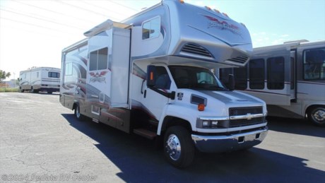 &lt;p&gt;This is a loaded Super C motorhome with tons of highline options. Call 866-733-2829 for a complete list of options before it&#39;s too late!&lt;/p&gt;
