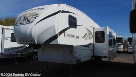 
&lt;p&gt;Great deal on a clean Fifth wheel. Call 866-733-2829 for a complete list of options. Hurry this one is sure to go quick.&lt;/p&gt; 