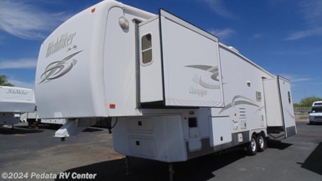 
&lt;p&gt;This is a top of the line fifth wheel that is priced to sell! Loaded with all the extras you would expect. Call 866-733-2829 for a complete list of options before it&#39;s too late!&lt;/p&gt; 