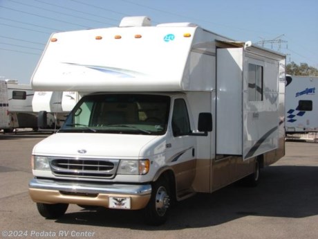 &lt;p&gt;&amp;nbsp;&lt;/p&gt;

&lt;p&gt;This 2003 Holiday Rambler Atlantis is a beautiful class C with great quality and some very nice features.&amp;nbsp; Features include: fantastic fan, convection microwave oven, ducted A/C, wrap around kitchen, patio awning, exterior stereo, TV, DVD, large glass shower, heated/remote mirrors, and day-night shades. For complete information call us toll free at 888-545-8314.&lt;/p&gt;
