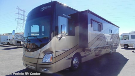 This one is loaded with all the extras you would expect in a high line Diesel Pusher. Call 866-733-2829 for a complete list of options and to schedule a free live virtual tour.&amp;nbsp; 
