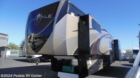 Here&#39;s a chance to steal a highline fifth wheel. Listed for over a $100k new. Call 866-733-2829 for a complete list of options.&amp;nbsp; 