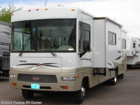 &lt;p&gt;This 2008 Winnebago Vista is a beautiful class A with style and plenty of sleeping for the whole family.&amp;nbsp; Features include: back-up camera, fully automatic leveling jacks, patio awning, fantastic fan, ducted A/C, lots of storage, CD, stereo, microwave oven, stove, refrigerator, pantry, and plenty of sleeping with bunk beds. For complete information call us toll free at 888-545-8314.&lt;/p&gt;
