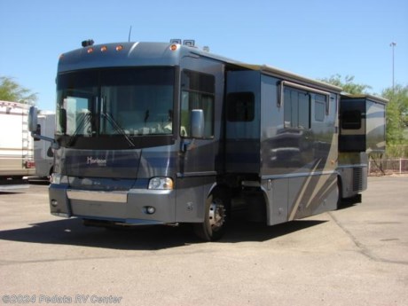 &lt;p&gt;&amp;nbsp;&lt;/p&gt;

&lt;p&gt;This 2005 Itasca Horizon is a beautiful class A diesel pusher that is loaded with just about every option that you could imagine.&amp;nbsp; Features include: ultra leather, large four door refrigerator with icemaker, solid surface counter tops, wrap around kitchen, large pantry, central vacuum, ceramic tile floors, built in washer/dryer, exterior stereo, smart wheel, sleep number bed, fantastic fan, adjustable pedals, day-night shades, power visors, TV, DVD, VCR, 5.1 surround sound, and a power awning. For complete information call us toll free at 888-545-8314.&lt;/p&gt;
