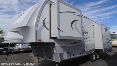 This is a steal on a super clean fifth wheel. Call 866-733-2829 for a complete list of options. 