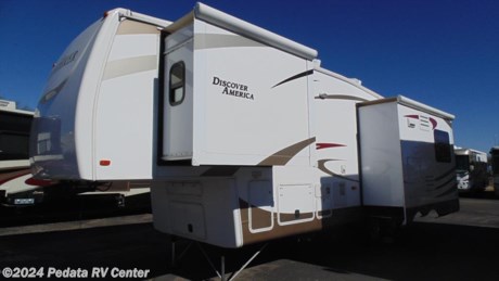 Here&#39;s your chance to steal a top of the line fifth wheel! Call 866-733-2829 for a complete list of options. 