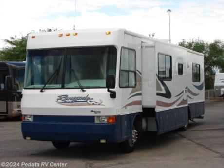 &lt;p&gt;&amp;nbsp;&lt;/p&gt;

&lt;p&gt;This 1999 Harney Renegade is a very nice diesel pusher that gives you a whole lot of bang for the buck.&amp;nbsp; Features include: back-up monitor, large glass shower, encased patio awning, fantastic fan, large basement area, lots of storage, TV, VCR, solid surface counter tops, convection microwave oven, large refrigerator with ice, and a built in washer/dryer. For complete information call us toll free at 888-545-8314.&lt;/p&gt;
