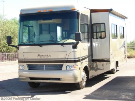 &lt;p&gt;&amp;nbsp;&lt;/p&gt;

&lt;p&gt;This 2006 Monaco Monarch is a beautiful class A gas coach that has been very well maintained, ready for your next trip.&amp;nbsp; Features include: Fully automatic leveling jacks, refrigerator with ice-maker, pantry, fantastic fan, built in desk, day-night shades, 3-way back up camera, power visors, thermal-pane windows, exterior entertainment center, CD, satellite radio, TV, and a power patio awning. For complete information call us toll free at 888-545-8314.&lt;/p&gt;
