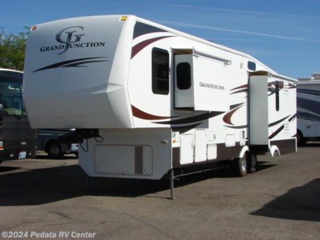 &lt;p&gt;&amp;nbsp;&lt;/p&gt;

&lt;p&gt;This 2008 Dutchmen Grand Junction is a very nice fifth wheel with some beautiful options to be sure that your travels are in style.&amp;nbsp; Features include: ceiling fan, recessed lighting, ducted A/C, king bed, washer/dryer prep, built-in fireplace, HDTV, DVD, 5.1 surround sound, power awning, alloy wheels, central vacuum, large pull out pantry, convection microwave oven, large four door refrigerator, and a wine rack. For complete information call us toll free at 888-545-8314.&lt;/p&gt;

