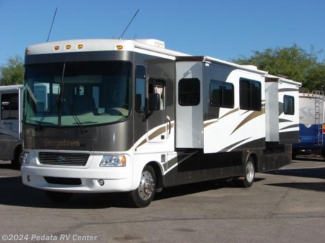 &lt;p&gt;&amp;nbsp;&lt;/p&gt;

&lt;p&gt;This 2007 Forest River Georgetown is a beautiful class A RV with all the features you need to feel at home on your next excursion.&amp;nbsp; Features include: spacious floor plan, large pull out pantry, solid surface counter tops, TV, DVD, 5.1 surround sound stereo, microwave, thermal pane windows, fully automatic leveling jacks, ducted A/C, and alloy wheels. For complete information call us toll free at 888-545-8314.&lt;/p&gt;

